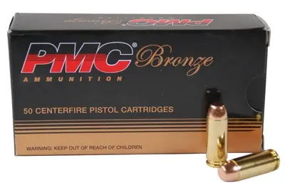 PMC Bronze Line 10mm Auto 200 Gr Truncated Cone FMJ