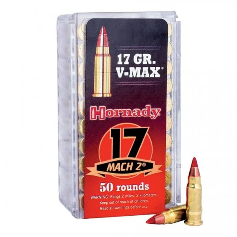 Hornady Varmint Express Rimfire 17 Mach 2 17 Grain V-MAX 50/Box