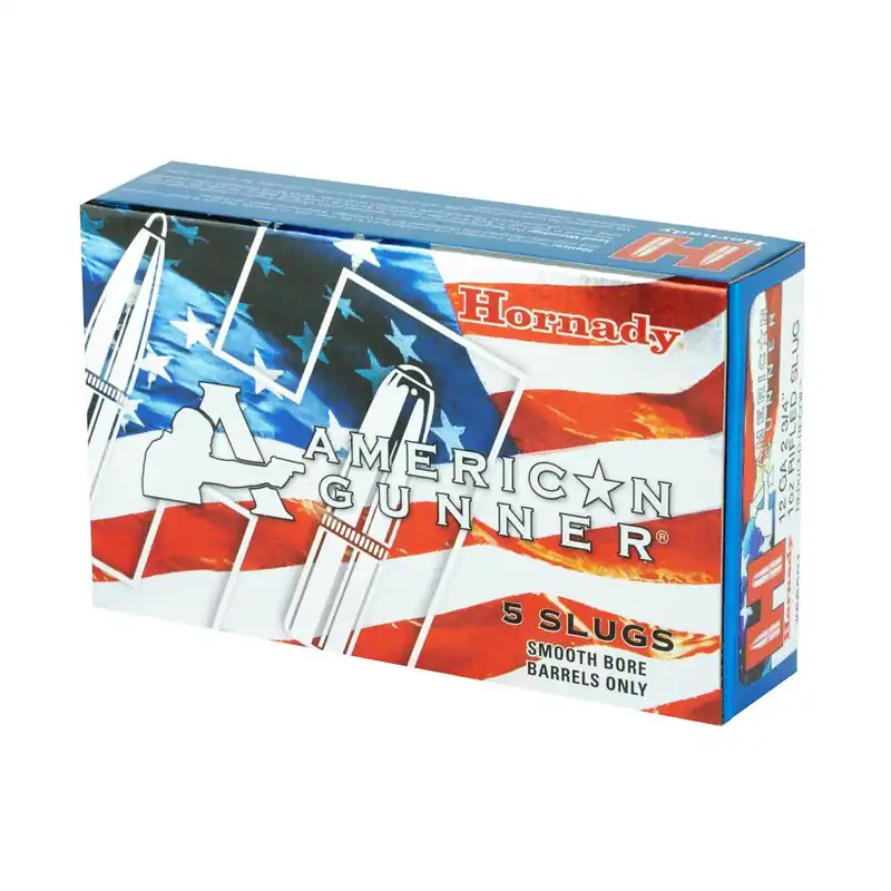 Hornady American Gunner 12 Gauge 2 3/4" Slug 5/Box