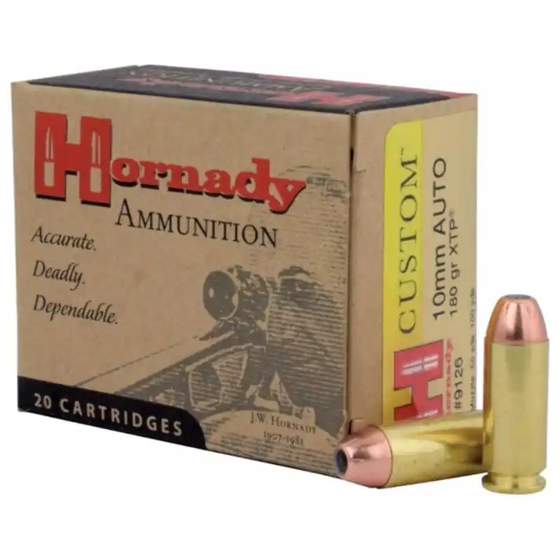 Hornady XTP Ammo 10mm Auto 180Gr 20/Box