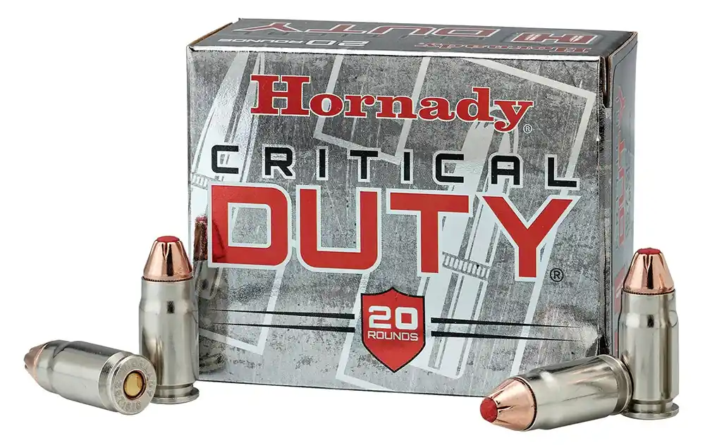 Hornady 40 S&W 175 gr FlexLock Critical DUTY Ammo