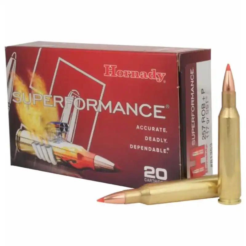 Hornady Superformance SST Ammo 257 Roberts +P 117Gr 20/Box