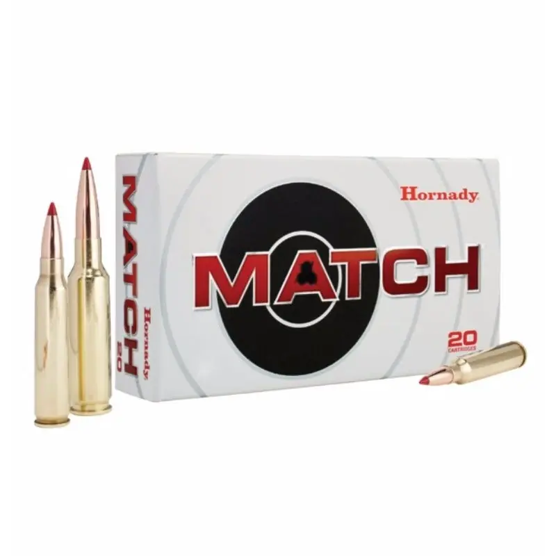 Hornady Match Ammo 6.5 Creedmoor 140Gr 20/Box