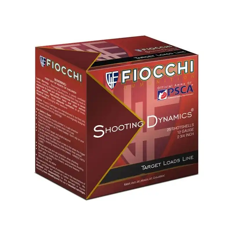 Fiocchi Shooting Dynamics Target Line 12Ga. 2 3/4" 8 25/Box