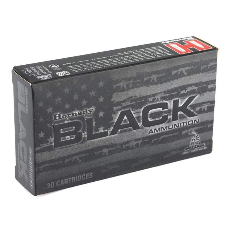 Hornady BLACK 308 Win 155 Grain A-MAX 20/Box