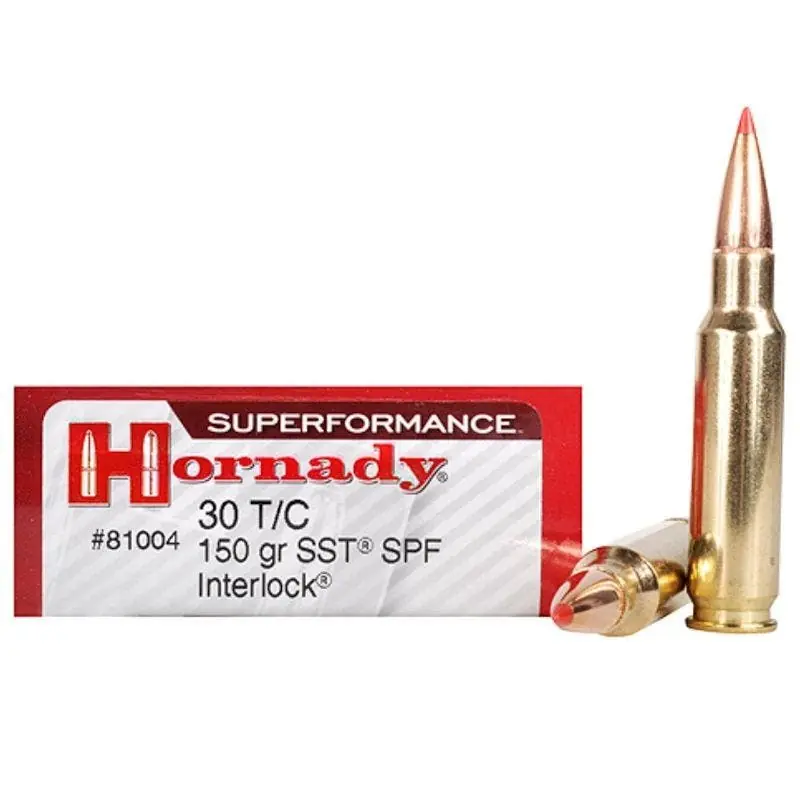 Hornady Superformance 30 T/C Ammo 150 Gr SST 20 Rounds 81004