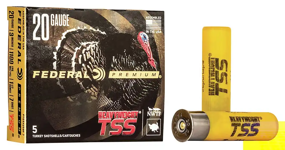 Federal Premium Heavyweight TSS Shotshell 20ga 3" 1-1/2 oz 7 5/Pack
