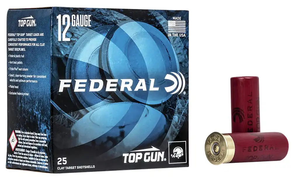 Federal Top Gun 12 Gauge 2 3/4" 1 1/8 oz. 8 Shot 25 Rounds