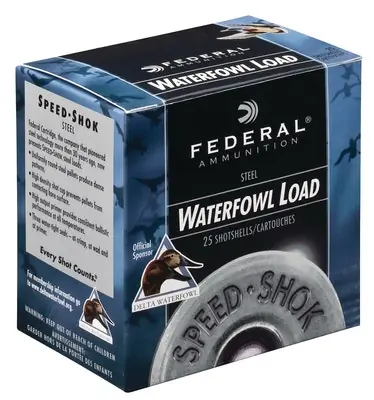 Federal Speed-Shok Steel 20 Gauge 2.75" 1425 FPS .75 Ounce 4 Shot