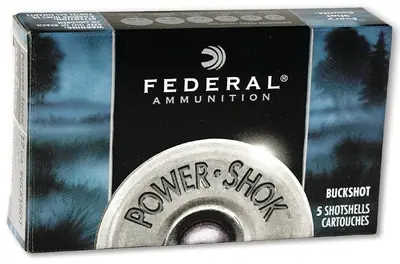 Federal Power-Shok 12 Gauge 3" 1210 FPS 15 Pellets 00 Buck