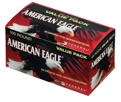 Federal American Eagle .40 S&W 180 Gr FMJ 100 Rds Per Box