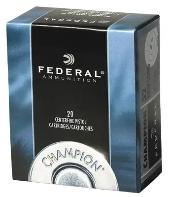 Federal Champion Target .45 Colt 225 Gr Semi-Wadcutter Hollow Point