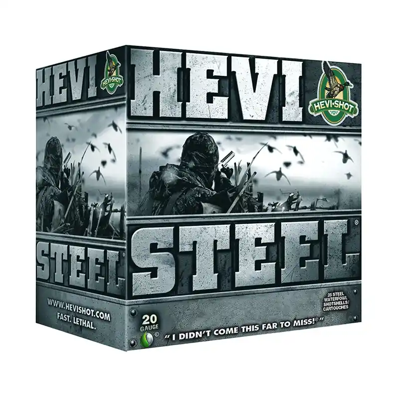 Hevi-Shot HEVI-Steel 20 Ga. 3" 1400 FPS 2 Shot 25 Per Box