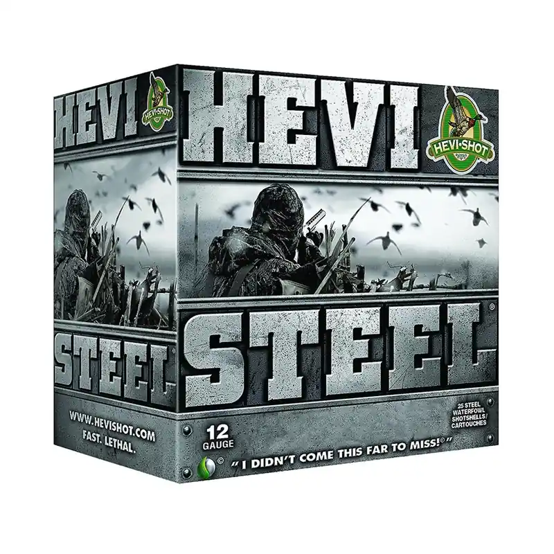 Hevi-Shot HEVI-Steel 12 Ga. 3-1/2" 1550 FPS 2 Shot 25 Per Box