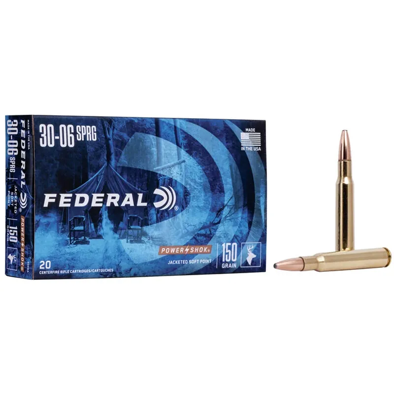 Federal Power-Shok .30-06 Springfield 150 gr. SP