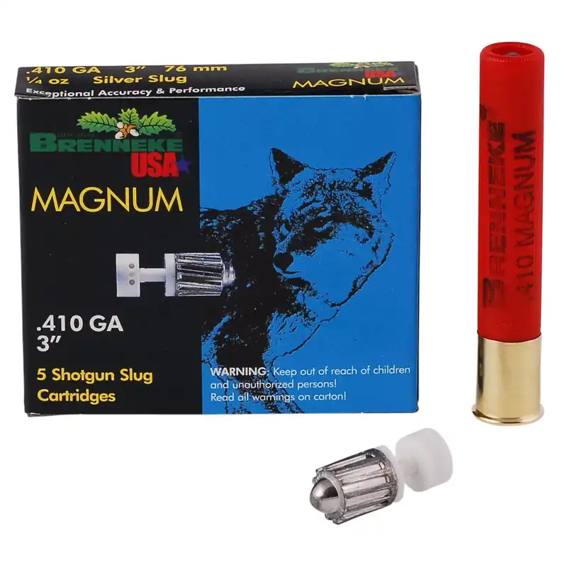 Brenneke Magnum Slug 410 Ga 3" 1/4 oz. 5/Box