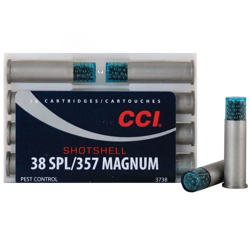 CCI Big 4 Shotshell 38 Spl 357 Mag 84 Gr. 1000 fps 4 10/Box