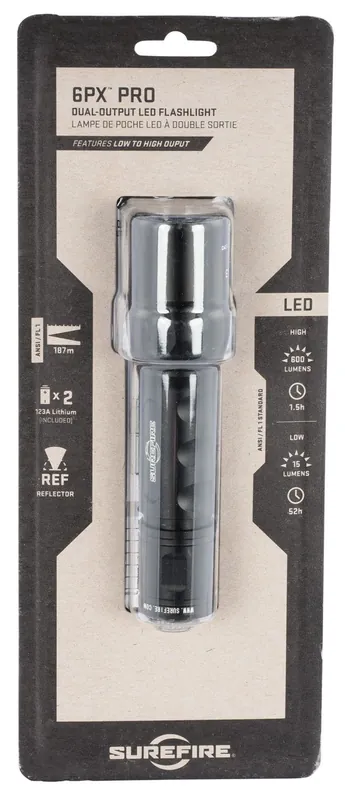 Surefire 6PX Pro Compact Dual-Output LED Flashlight