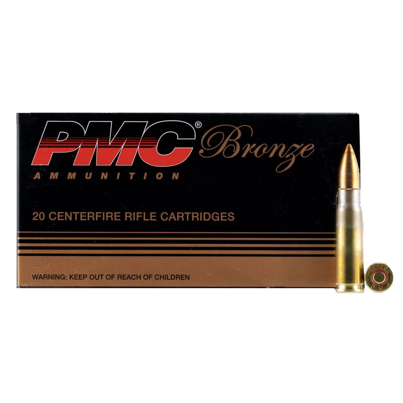 PMC Bronze 7.62z39mm 123 gr. FMJ 20/Box