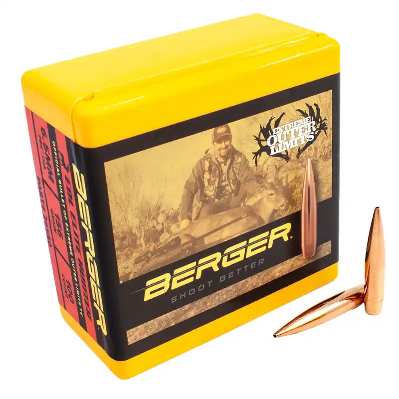 Berger Bullets Extreme Outer Limits 6.5mm 156 Gr 100/Box