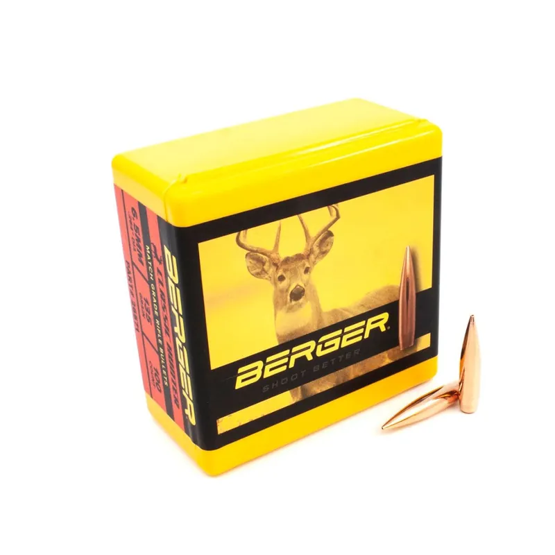 Berger Bullets Classic Hunter 6.5 mm 135 Gr J4 Hunter Jacket 100/Box