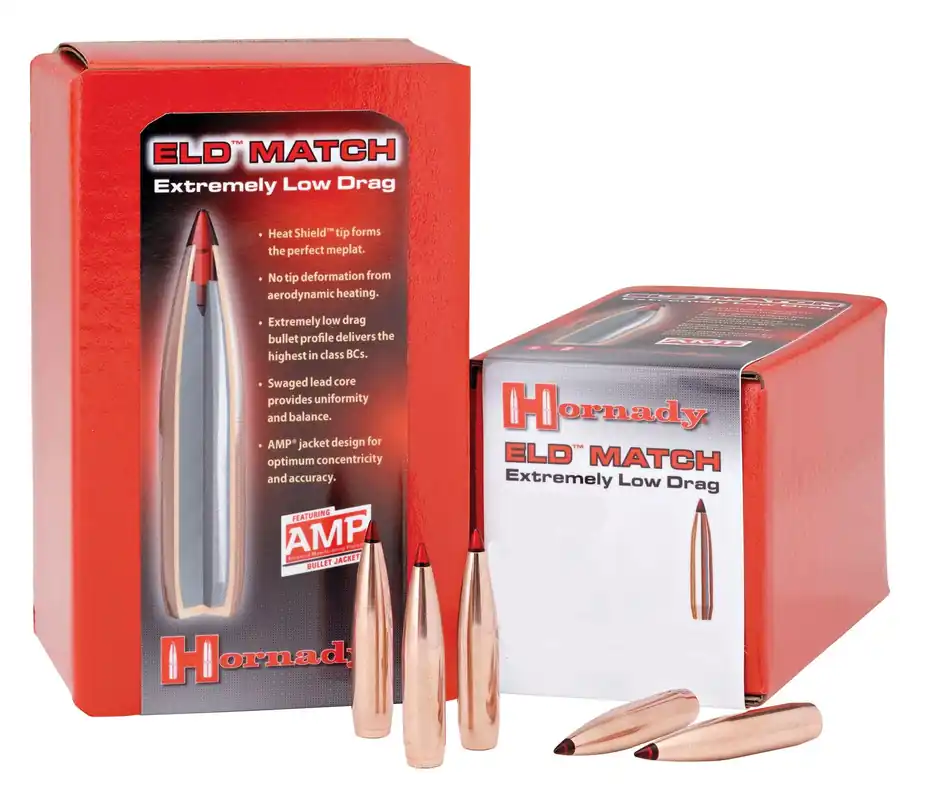 Hornady Bullets ELD Match 338 Caliber .338 270 Grain 50/Box