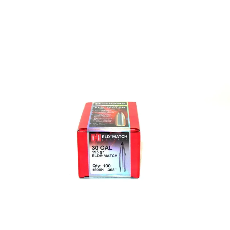 Hornady Bullets ELD Match 30 Caliber .308 195 Grain 100/Box