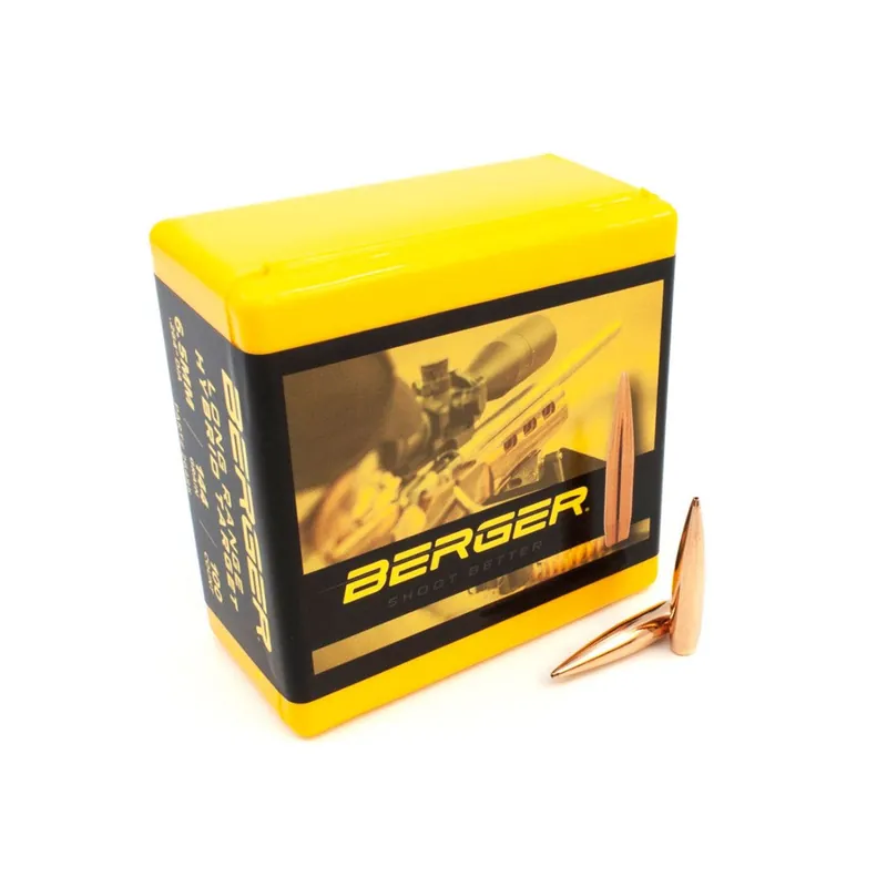 Berger Bullets Long Range Hybrid Target 6.5 mm 144 Gr BT 100/Box