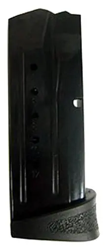 Smith & Wesson M&P9c Magazine 9mm Luger 12 Round with Finger Rest Steel/Black