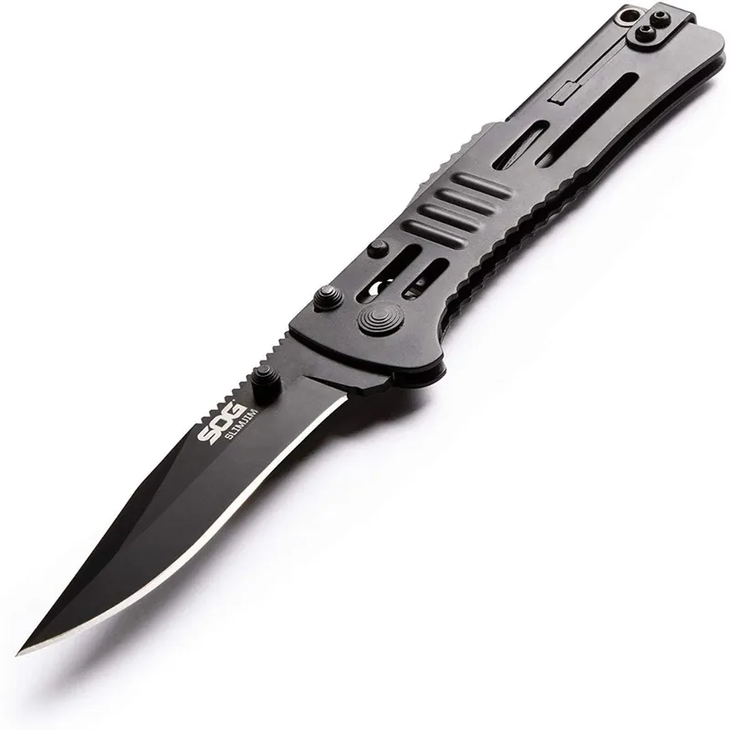 SOG SlimJim Black Tini Knife 3.18"