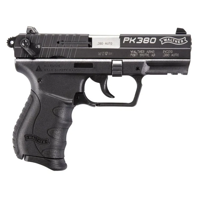 Walther Arms Model PK380 .380ACP 3.66" BBL Black 8 Rd
