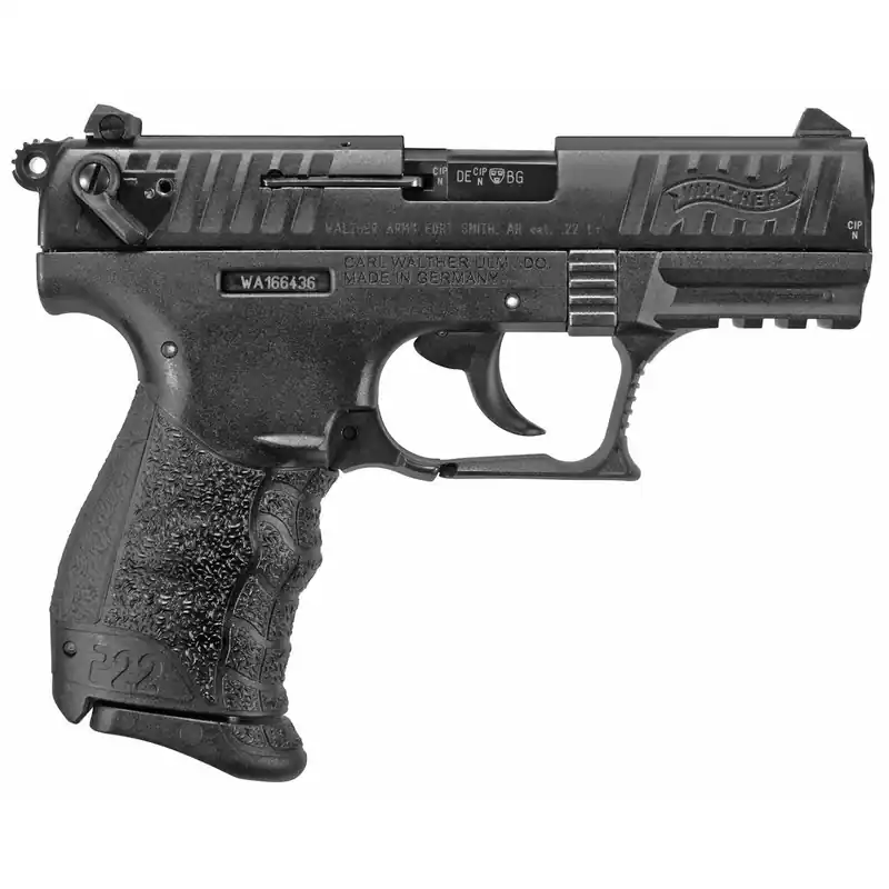 Walther Arms P22 Q Pistol 22LR Black 3.42"
