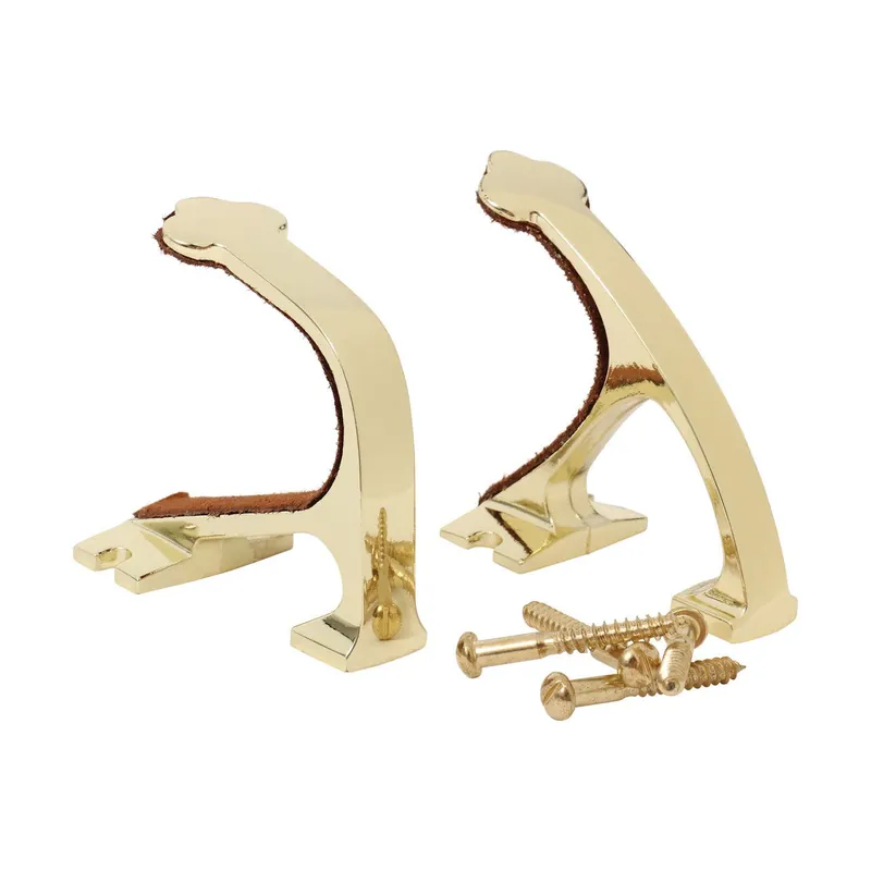 Allen Brass Gun Hanger 2-Pieces