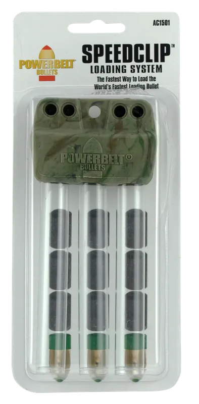 CVA AC1501 PowerBelt SpeedClip PowerBelt Bullet, Mag Pellet Charge, 209 Primers