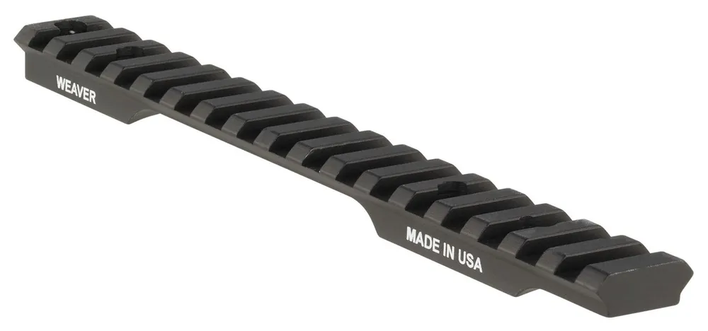 Weaver Mounts 99466 Multi-Slot Savage 110 Short Action, 8-40 1-Piece Black