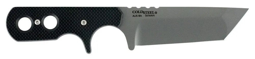 Cold Steel 49HTF Mini Fixed Japanese AUS 8A Stainless Tanto Blade 3" Long. Faux