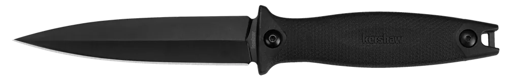 Kershaw 4007 Secret Agent 4.40" 8Cr13MoV Stainless Steel Black Oxide Spear Poin