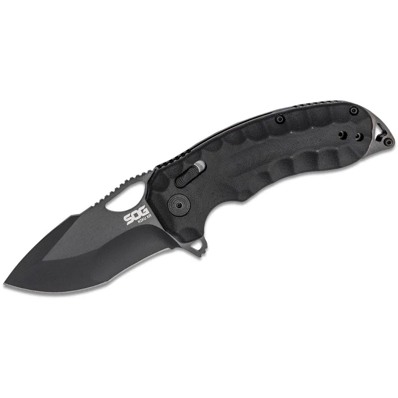 SOG Kiku XR Blackout Folding Knife