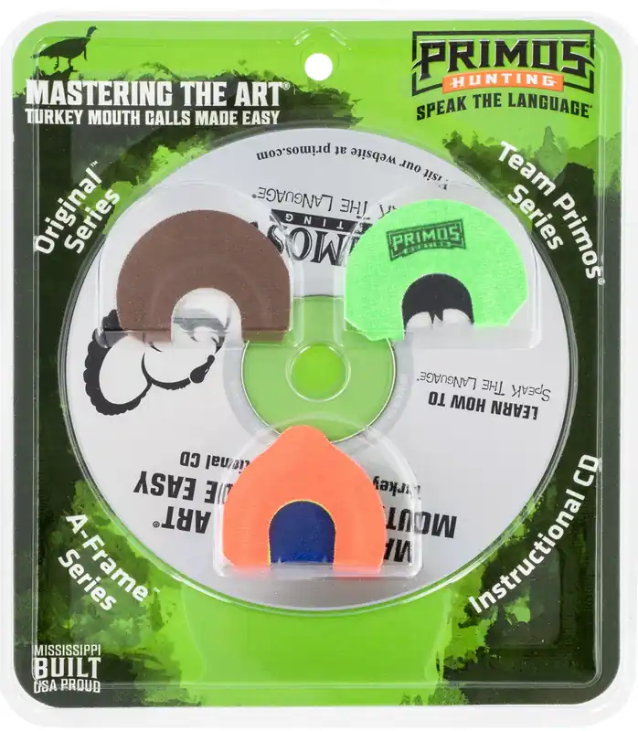 Primos Mastering the Art of Turkey Mouth Call Pack with Instructional CD