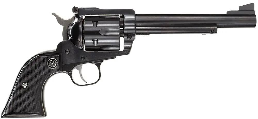 Ruger 0406 Blackhawk Revolver 41 MAG, 6.5 in, Checkered Hard Rubber