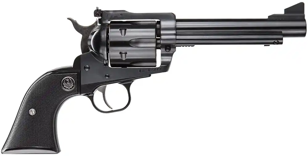 Ruger 0463 Blackhawk Convertible 45 Colt 5.50" 6 Round Black Rubber Grip Blued