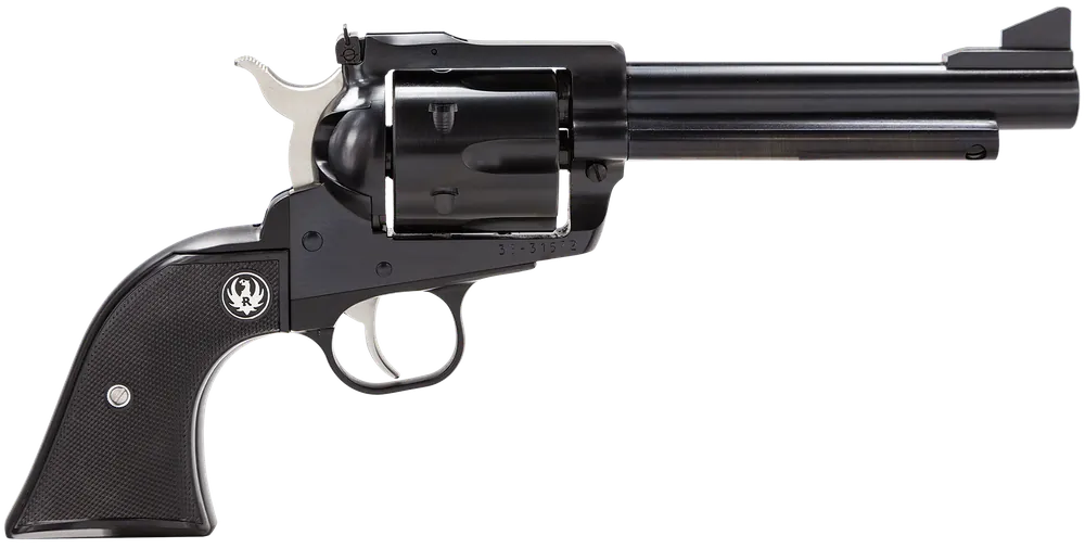 Ruger 0465 Blackhawk Blued 45 Colt 5.50" 6 Round Black Rubber Grip Blued