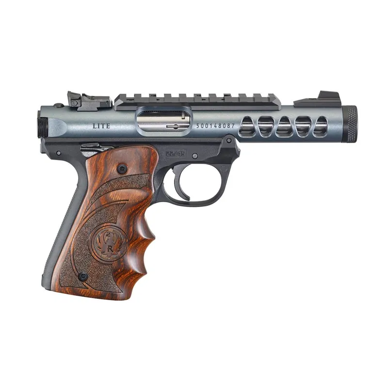 Ruger 43921 Mark IV 22/45 Lite 22 LR 4.40" 10+1 Black Diamond Gray Anodized Slid