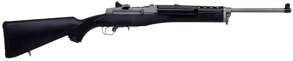 Ruger Mini-Thirty 7.62x39mm Rifle 5+1 18.50" Barrel Drilled/Tapped Receiver Synthetic Stock Blade Front/Ghost Ring Rear Sight Stainless Steel 5806