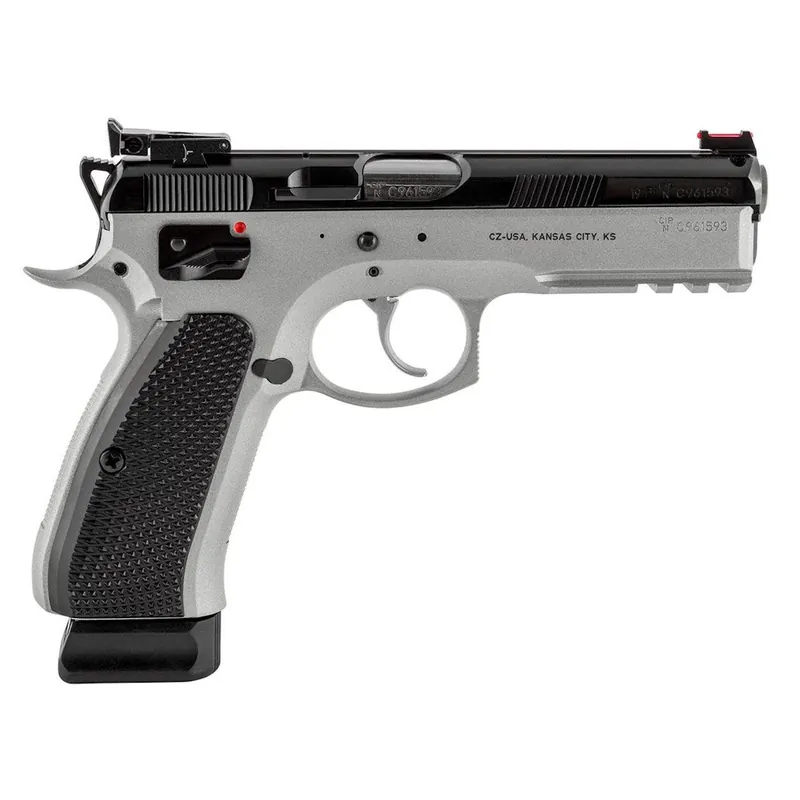 CZ-USA 75 SP-01 Shadow 9mm Luger Dual Tone Pistol -18 + 1 Rounds 4.61in