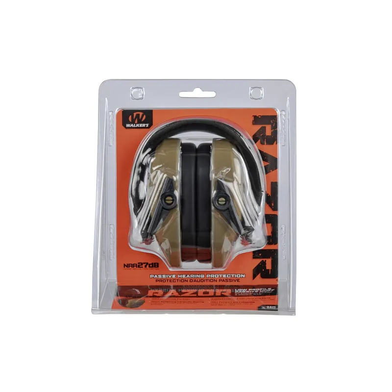 Walker‘s Game Ear Razor Slim Passive Muff Green