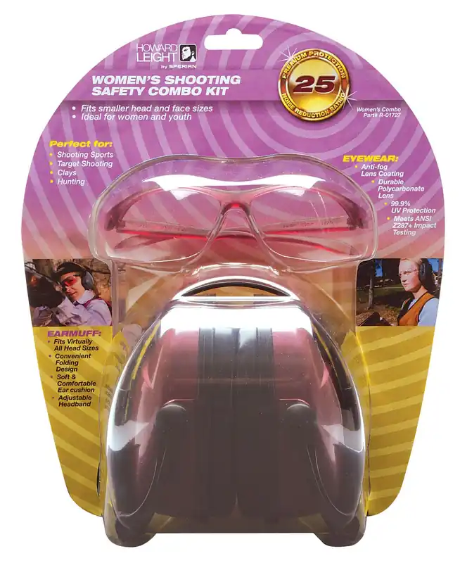 Howard Leight Women‘s Shooting Safety Combo