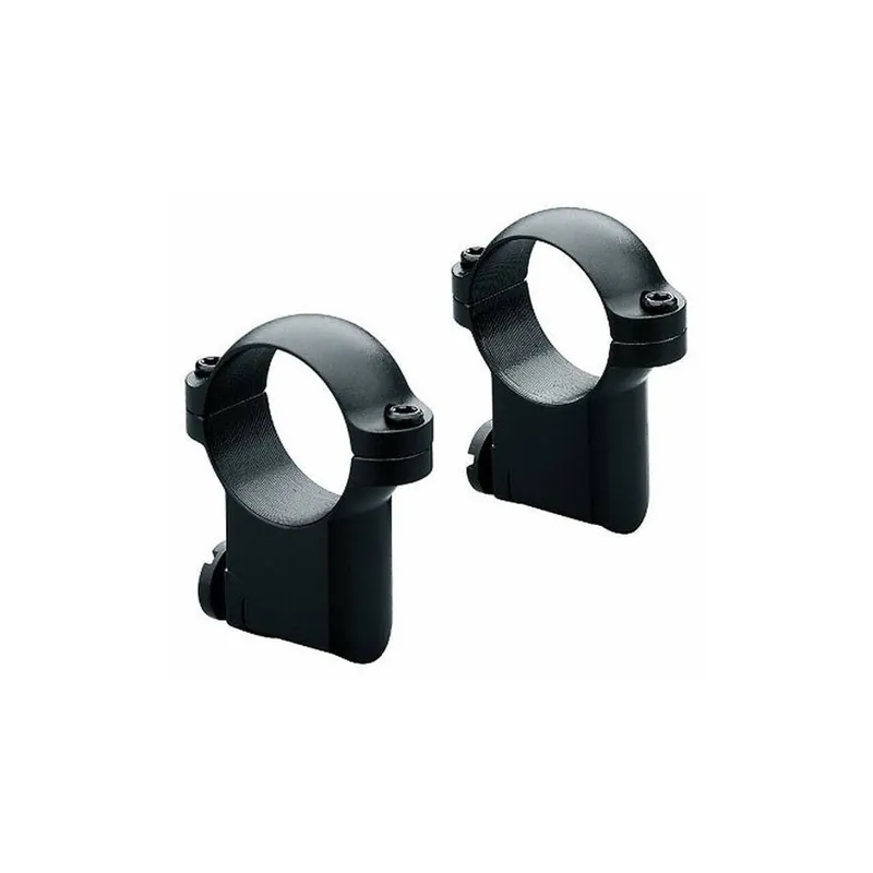 Leupold 30mm Ruger M77 Rings High Steel Matte Black