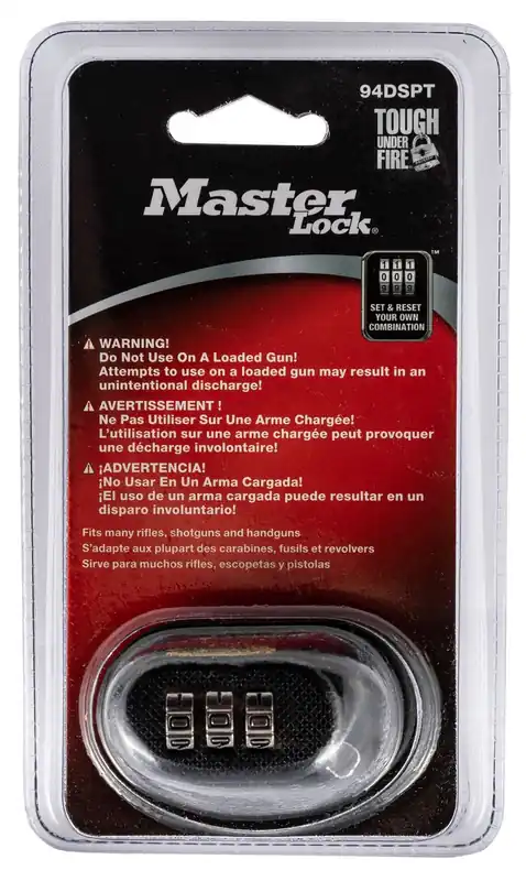 Master Lock Trigger Gun Lock Comination Lock