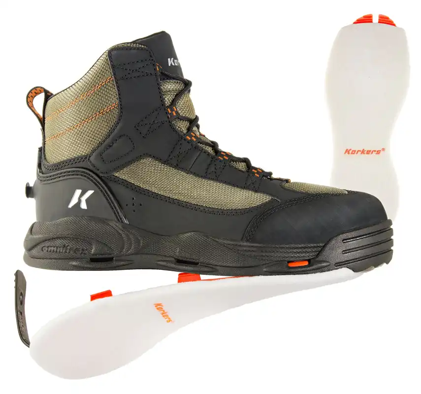 Korkers Greenback Wading Boot - Felt Sole Only